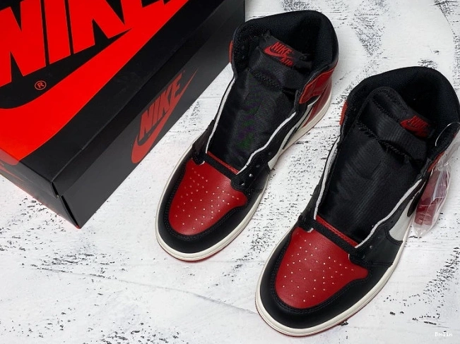 Bmlin Air Toe 555088-610 1 Jordan High OG Bred Retro 0822